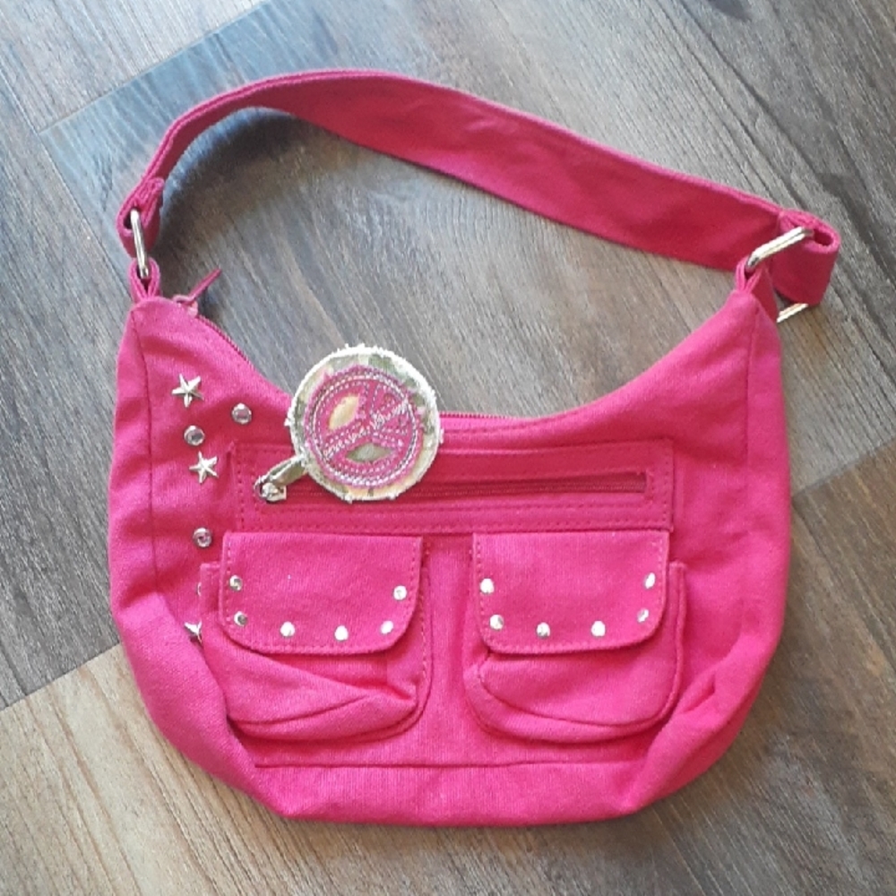 Girls Purse with Star and Gem Accents